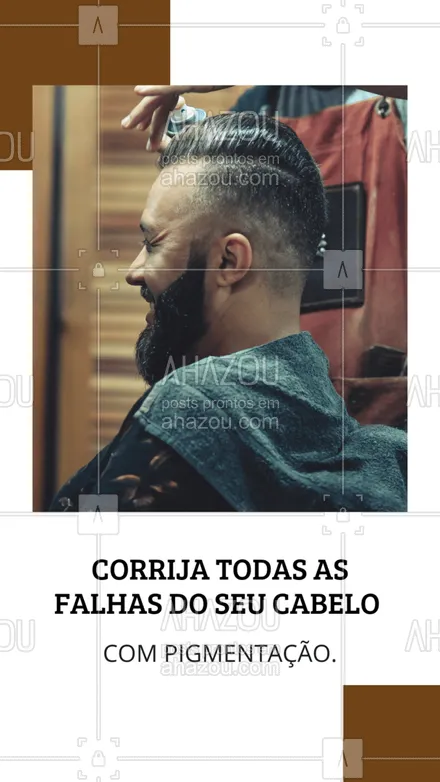 posts, legendas e frases de barbearia para whatsapp, instagram e facebook: Fazemos correção capilar com pigmento.
Venha conhecer nossa técnica.
#AhazouBeauty #barbeirosbrasil  #brasilbarbers  #barbeiro  #barberShop  #barbearia  #barbeiromoderno  #barber  #barbershop 