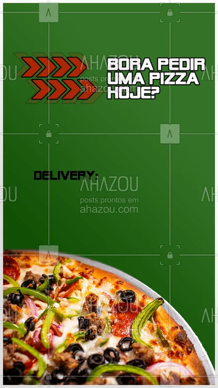 posts, legendas e frases de pizzaria para whatsapp, instagram e facebook: Deu vontade? Peça a sua! ? #pizzaria #ahazoutaste #pizza