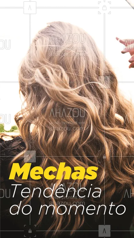 posts, legendas e frases de cabelo para whatsapp, instagram e facebook: Quem ama? ? Já agendou o seu horário? #mechas #ahazoucabelo #cabelo #cabeleireiro