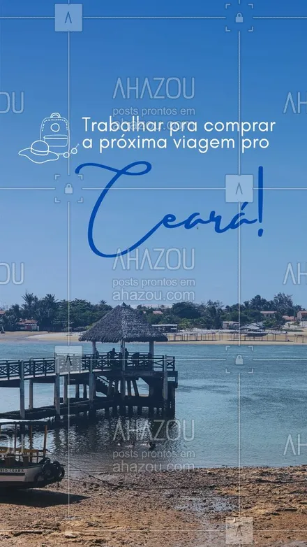 posts, legendas e frases de agências & agentes de viagem para whatsapp, instagram e facebook: As maravilhosas praias cearenses te esperam! Conheça nossos roteiros e venha relaxar. #AhazouTravel #agenciadeviagens  #agentedeviagens  #motivacional   #viagempelobrasil 