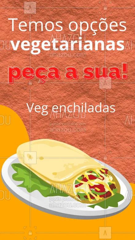 posts, legendas e frases de cozinha mexicana para whatsapp, instagram e facebook: Aqui ninguém fica de fora! 
Temos opções vegetarianas, pra ninguém ficar de fora!?

 #ahazoutaste  #comidamexicana #cozinhamexicana #vivamexico #texmex #veg#vegetariano 