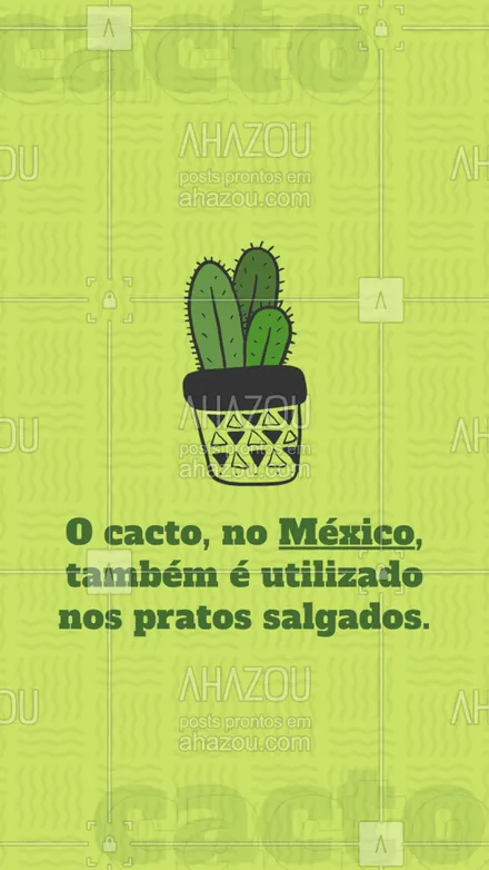 posts, legendas e frases de cozinha mexicana para whatsapp, instagram e facebook: O cacto como alimento, beneficia quem sofre de hipertensão. Sua ingestão auxilia na redução da pressão arterial, além de ser rico em vitaminas A, C, K e minerais como o ferro e o cálcio.
 #comidamexicana  #cozinhamexicana #ahazoutaste #nachos  #texmex  #vivamexico 