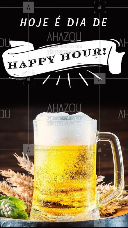 posts, legendas e frases de bares para whatsapp, instagram e facebook: Finalmente chegou!! Bora curtir um Happy Hour com os amigos ??
#ahazou #happyhour #chopp #bebidas
