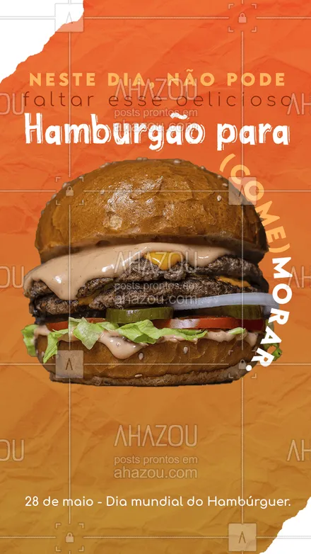 posts, legendas e frases de hamburguer para whatsapp, instagram e facebook: Não pode faltar essa deliciosa comemoração. ❤? Faça já o seu pedido, contato: (inserir contato)?
#ahazoutaste  #hamburgueriaartesanal #hamburgueria #burgerlovers #burger #artesanal