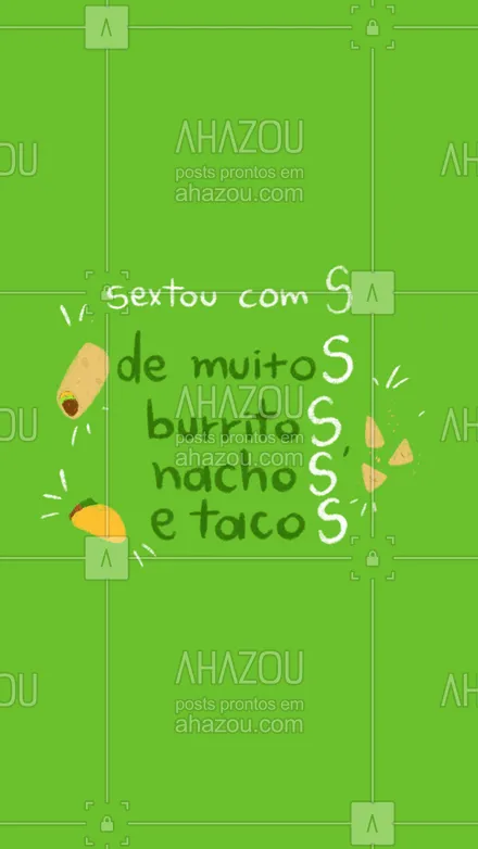 posts, legendas e frases de cozinha mexicana para whatsapp, instagram e facebook:  O tipo de S que a gente gosta: comida mexicana no plural! ??
#comidamexicana #cozinhamexicana #ahazoutaste  #vivamexico #texmex