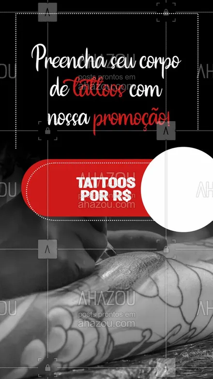 posts, legendas e frases de estúdios, tatuadores & body piercer para whatsapp, instagram e facebook: Aproveite para tirar do papel todas as tattoos que você estava querendo! #AhazouInk #bodypiercing  #tattooepiercing  #tattoofloral  #cicatrizacao  #dicadetattoo  #tattoos  #tatuagem  #tattootradicional  #editaveisahz  #estudiodetattoo  #flashday  #tatuagemfeminina  #tracofino  #motivacional  #piercing  #tattoo  #tattoocolorida 