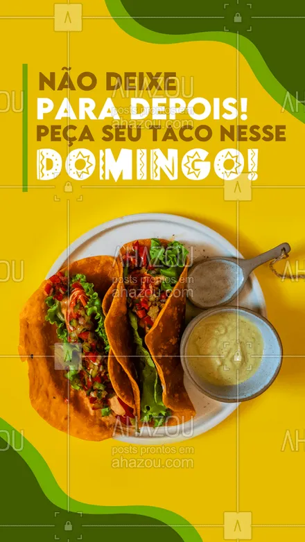 posts, legendas e frases de cozinha mexicana para whatsapp, instagram e facebook: Sua comida feita na hora e do jeito que você gosta!
#ahazoutaste #comidamexicana  #cozinhamexicana  #nachos  #texmex  #vivamexico 