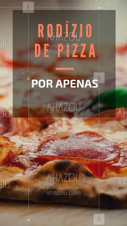 posts, legendas e frases de pizzaria para whatsapp, instagram e facebook: Junte os amigos, a família e venha curtir nosso rodízio de pizza! #pizza #ahazou #pizzaria #alimentaçao #comida