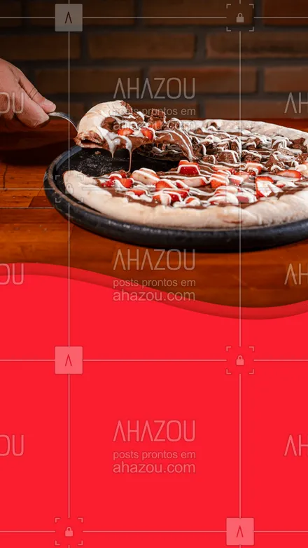 posts, legendas e frases de pizzaria para whatsapp, instagram e facebook: As nossas pizzas doces são irresistíveis, escolha o seu sabor favorito e peça já! ? #pizzadoce #food #doce #pizzalover #ahazoutaste #pizzatime #delivery #pizzeria #pizzalovers #delicious #pizzaria #pizzalife #ahazoutaste 