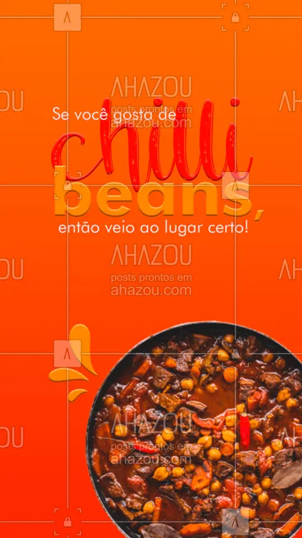 posts, legendas e frases de cozinha mexicana para whatsapp, instagram e facebook: Nós temos o que você procura, um bom chilli beans temperado e com muito sabor mexicano! 😋🔥 #ahazoutaste #comidamexicana #cozinhamexicana #vivamexico #chilli beans