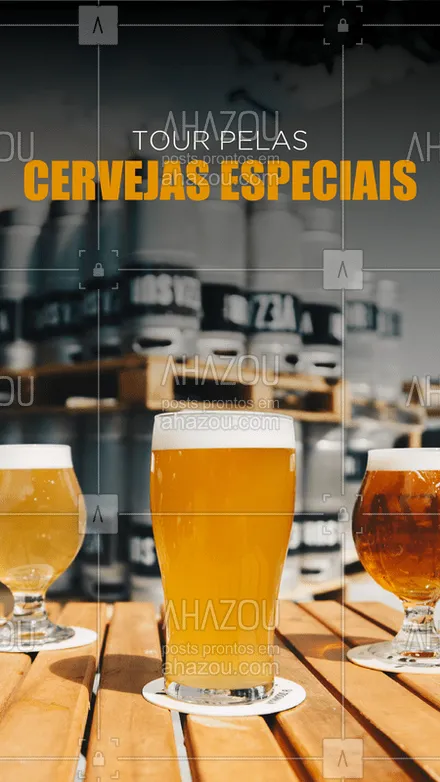 posts, legendas e frases de bares para whatsapp, instagram e facebook: Venha experimentar nossas cervejas especiais! ? #cerveja #ahazoutaste #bares