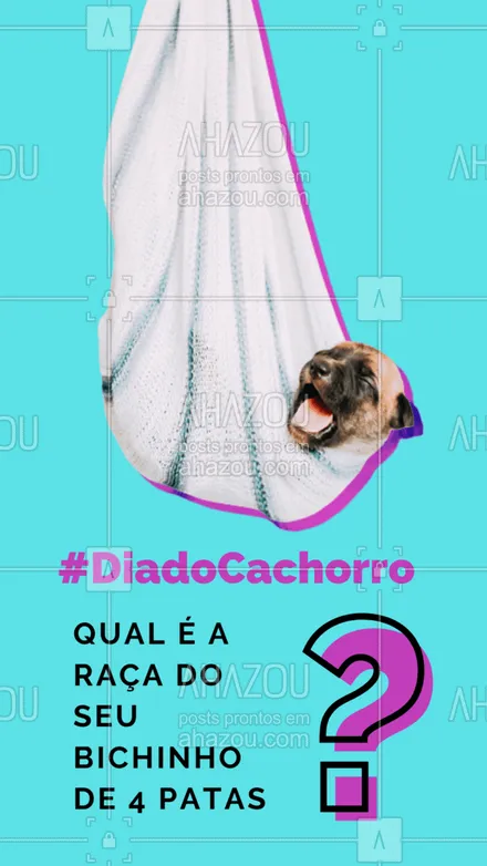 posts, legendas e frases de posts para todos para whatsapp, instagram e facebook: Hoje é o Dia do Cachorro! Fala pra gente: qual raça é a do seu doguinho? 🐶💖
#ahazou #motivacional  #enquete #duvidas #diadocachorro #cachorro