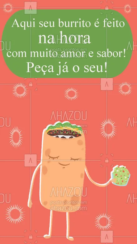 posts, legendas e frases de cozinha mexicana para whatsapp, instagram e facebook: A vida é muito curta para comer sempre a mesma comida. Viva. Experimente! #ahazoutaste #cozinhamexicana  #nachos  #texmex  #vivamexico  #comidamexicana 