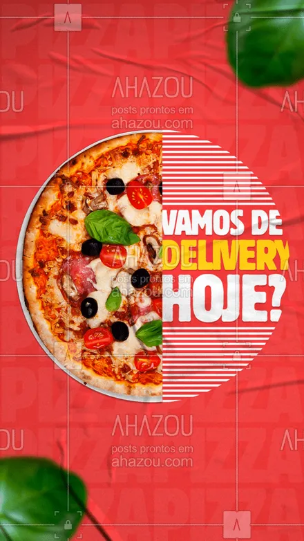 posts, legendas e frases de pizzaria para whatsapp, instagram e facebook: Quer dar um UP no seu dia? Pede um delivery! ?? 
#ahazoutaste  #pizza #delivery  #pizzalovers