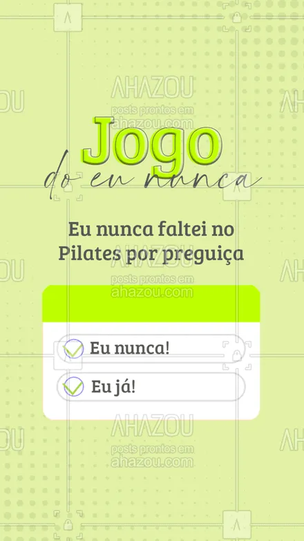 posts, legendas e frases de pilates para whatsapp, instagram e facebook: Não vale mentir, viu?! ???
#pilates #preguiça #AhazouSaúde  #pilatesbody  #fitness  #pilateslovers 