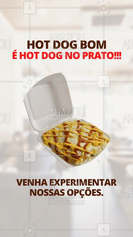 posts, legendas e frases de hot dog  para whatsapp, instagram e facebook: Sabor inigualável de dar água na boca! Delicie-se com nosso dogão no prato. #ahazoutaste #cachorroquente #food #hotdog #hotdoggourmet #hotdoglovers #hotdogdeprato #dognoprato