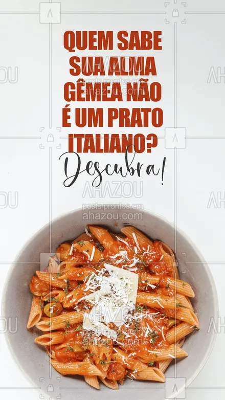 posts, legendas e frases de cozinha italiana para whatsapp, instagram e facebook: Venha provar nossos pratos que são pretendentes para seu novo favorito! A culinária italiana feita com amor e carinho. 
#ahazoutaste #comidaitaliana  #cozinhaitaliana  #italianfood  #italy  #massas  #pasta  #restauranteitaliano 