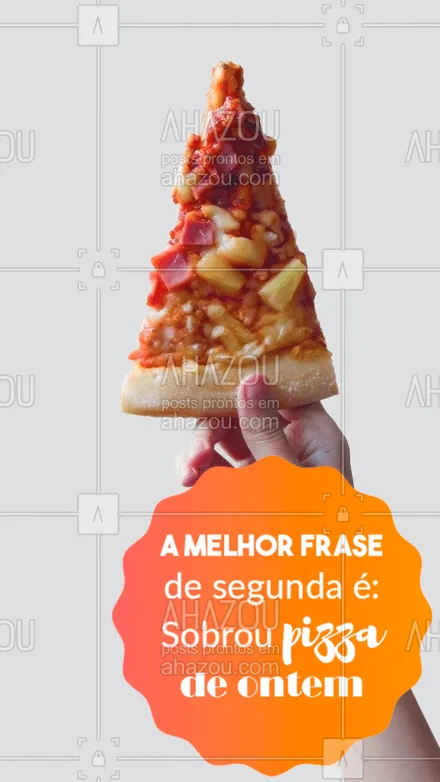posts, legendas e frases de pizzaria para whatsapp, instagram e facebook: O olho chega a brilhar! ? #pizza #ahazoutaste #pizzaria