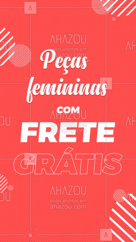 posts, legendas e frases de moda feminina para whatsapp, instagram e facebook: Aproveite os melhores produtos com frete grátis!
#ahazou #moda #frete #grátis 