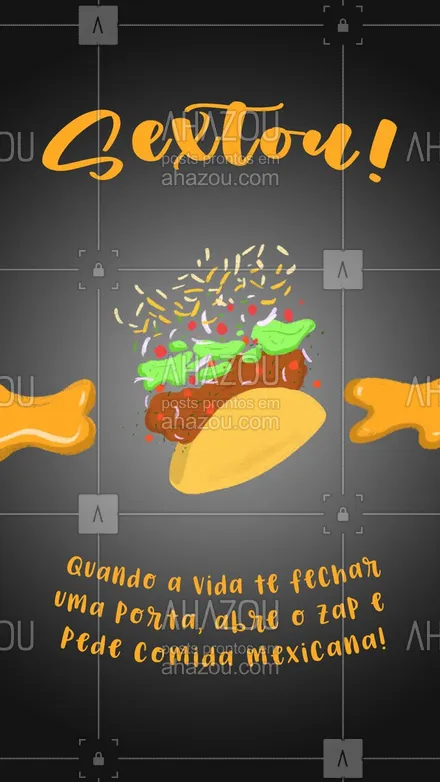 posts, legendas e frases de cozinha mexicana para whatsapp, instagram e facebook: Com certeza essa é a solução! ???? 
#comidamexicana #cozinhamexicana #ahazoutaste  #vivamexico #texmex