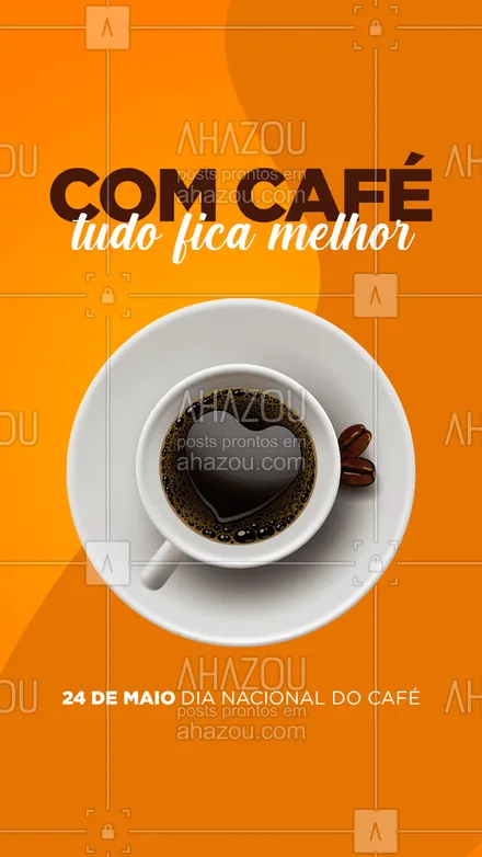 posts, legendas e frases de cafés para whatsapp, instagram e facebook: Por isso, a regra é simples: sempre comece o dia com um bom café! 🥰☕
#diadocafé #ahazoutaste #café  #cafeteria  #coffeelife  #coffee 