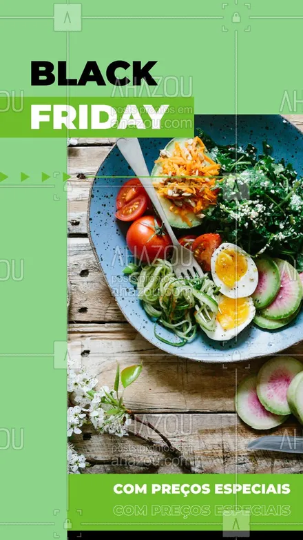 posts, legendas e frases de saudável & vegetariano para whatsapp, instagram e facebook: Aderimos a Black Friday e estamos com descontos especiais! ? Venha aproveitar com a gente! ??  #saudavel #fit #ahazoutaste #veggie #vegetariano