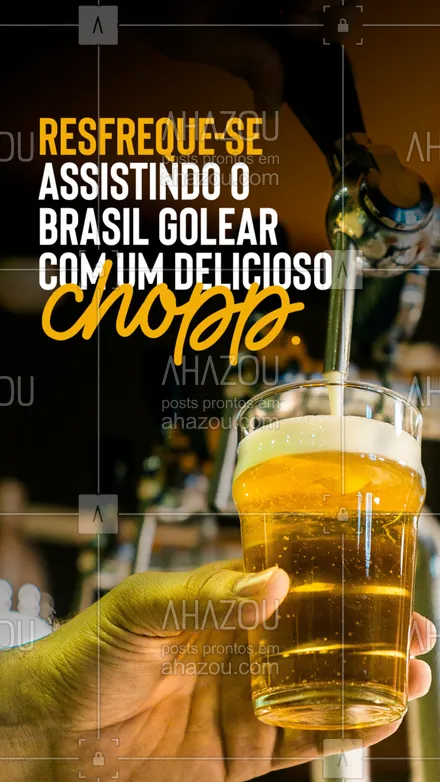 posts, legendas e frases de bares para whatsapp, instagram e facebook: Nosso barril de chopp é a melhor opção para quem quer torcer para o Brasil em grande estilo.💛💚Entre em contato e garanta já o seu.  #ahazoutaste #drinks #chopp #bares  #bar 