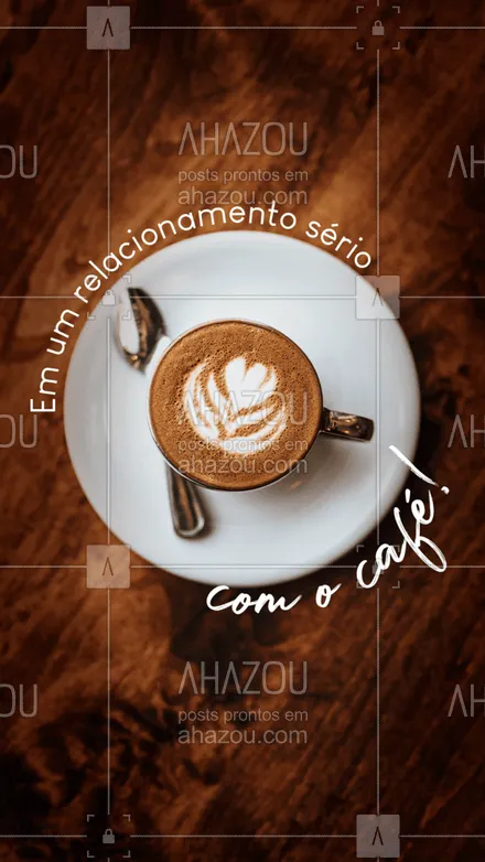 posts, legendas e frases de cafés para whatsapp, instagram e facebook: Quem mais está em um relacionamento sério com o café? ??☕
#coffee #café #ahazoutaste #frasedecafé #loucosporcafé