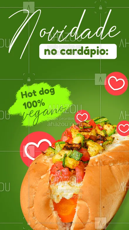 posts, legendas e frases de hot dog , saudável & vegetariano para whatsapp, instagram e facebook: Agora você também pode se deliciar com todo o sabor e qualidade do nosso cardápio. Venha provar nosso hot dog 100% vegano 😋🌭. #cachorroquente #crueltyfree #hotdog #hotdoglovers #vegan #ahazoutaste #hotdogvegano #sabor #qualidade #opções #novidade  
