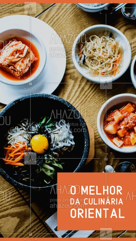 posts, legendas e frases de cozinha japonesa para whatsapp, instagram e facebook: Venha saborear nossos deliciosos pratos orientais! #comidajaponesa #ahazoutaste #japa
