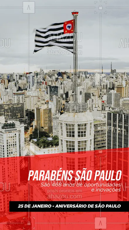 posts, legendas e frases de posts para todos para whatsapp, instagram e facebook: Não poderíamos deixar de parabenizar essa cidade linda, que sempre traz com ela oportunidades e recomeços 
Parabéns São Paulo!
#ahazou #frasesmotivacionais  #motivacionais  #motivacional   #quote 