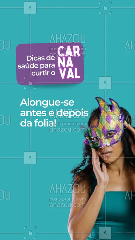 posts, legendas e frases de assuntos variados de Saúde e Bem-Estar para whatsapp, instagram e facebook: Antes de cair na dança, estique-se como uma verdadeira passista! O alongamento previne lesões e deixa você pronto para arrasar nos passos de samba. Depois da folia, não esqueça de dar um descanso merecido às suas pernas. 💃🕺
#Alongamento #Samba #Carnaval #AhazouSaude #bemestar  #cuidese  #qualidadedevida  #viverbem 
