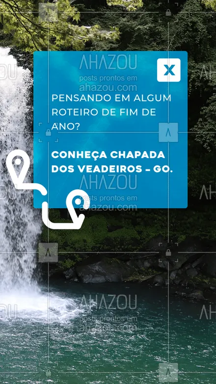 posts, legendas e frases de agências & agentes de viagem para whatsapp, instagram e facebook: Um dos passeios mais procurados em Goiás, cercada de cachoeiras, rios, trilhas, chapadões e cavernas, venha conhecer! #AhazouTravel #agenciadeviagens  #agentedeviagens  #motivacional  #viagem  #viagens 