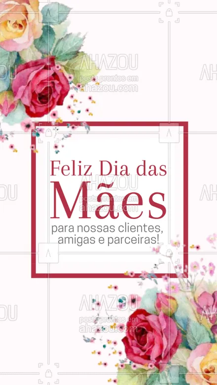 posts, legendas e frases de óticas  para whatsapp, instagram e facebook: Vocês merecem! Feliz Dia das Mães! #AhazouÓticas #diadasmães #mãe #felizdiadasmães