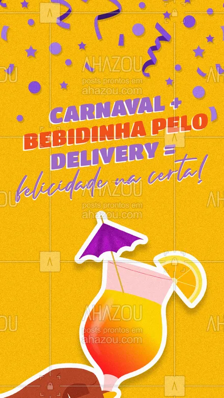 posts, legendas e frases de bares para whatsapp, instagram e facebook: Torne seus rolês de carnaval ainda melhores! Abasteça o copo da gurizada e sempre que precisar entre em contato através do nosso delivery! Esteja preparado para qualquer ocasião!
#ahazoutaste #pub #mixology #lounge #bar #drinks #cocktails