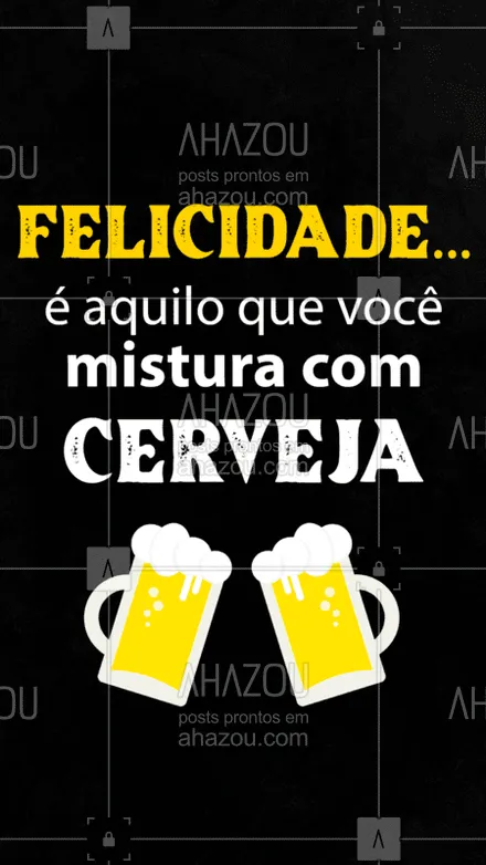 posts, legendas e frases de bares para whatsapp, instagram e facebook: É ou não é?! Nunca vi ninguém infeliz bebendo cerveja! ??? 
#Cerveja #Felicidade #Breja #ahazoutaste  #bar #lounge