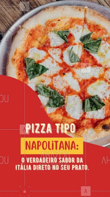 posts, legendas e frases de pizzaria para whatsapp, instagram e facebook: Sabor e muita qualidade. Esses são os ingredientes perfeitos para fazer a melhor pizza tipo napolitana que você já experimento. Entre em contato 📱 (inserir número), faça o seu pedido e apaixone-se pelo verdadeiro sabor da Itália. #pizza #pizzalife #pizzalovers #pizzaria #ahazoutaste #sabor #qualidade #tradiçao #sabores #opções #cardápio #delivery #pizzanapolitana #pizzatiponapolitana 