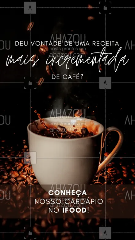 posts, legendas e frases de cafés para whatsapp, instagram e facebook: Diversas opções de altíssima qualidade para você receber em casa.  #ahazoutaste  #cafeteria #café #coffee #barista #coffeelife