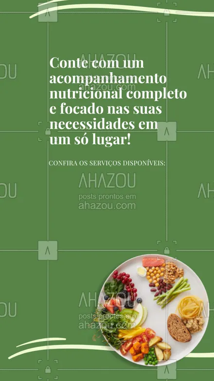 posts, legendas e frases de nutrição para whatsapp, instagram e facebook: Pack para status de whatsapp #AhazouServiços #AhazouPack