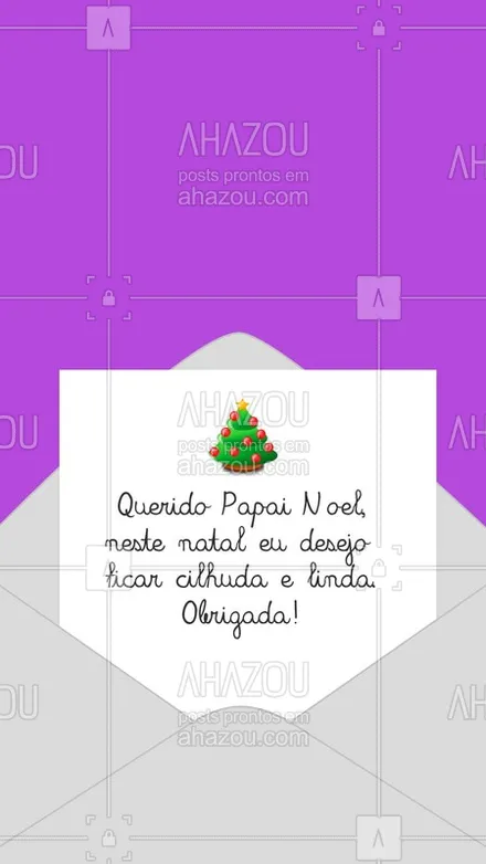 posts, legendas e frases de cílios & sobrancelhas para whatsapp, instagram e facebook: O Papai Noel me encaminhou sua cartinha, vamos agendar seu horário e realizar seu desejo? ✉?

#cilios  #ahazou #natal