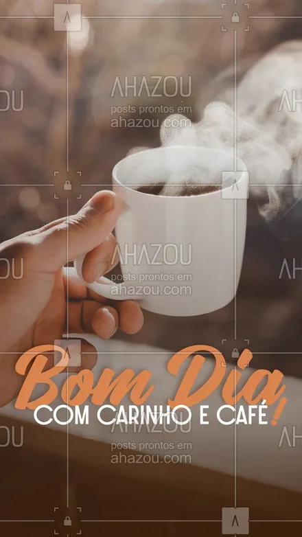 posts, legendas e frases de cafés para whatsapp, instagram e facebook: Comece acreditando no café! Bom dia! #ahazoutaste #cafeteria  #café  #coffee  #barista  #coffeelife #frases #motivacional #bomdia