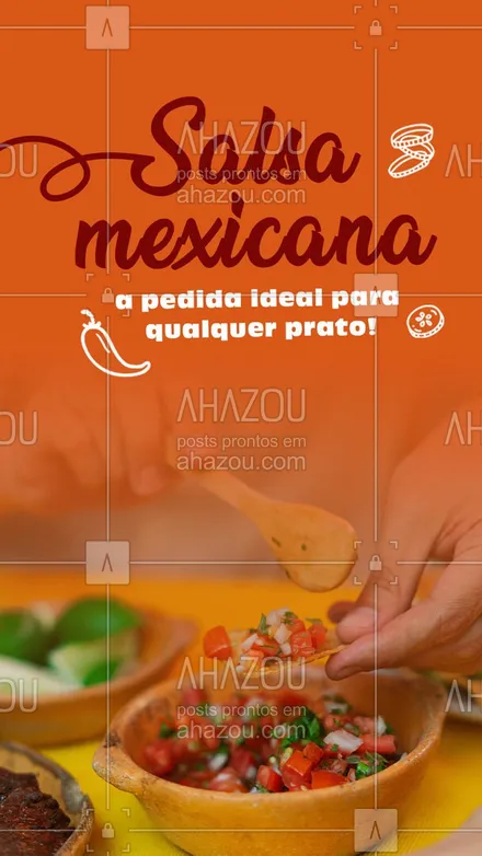posts, legendas e frases de cozinha mexicana para whatsapp, instagram e facebook: Escolha seus pratos favoritos e faça o seu pedido! 🤩
#salsamexicana #comidamexicana #ahazoutaste #cozinhamexicana  #texmex  #vivamexico 