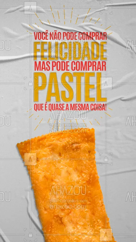 posts, legendas e frases de pastelaria  para whatsapp, instagram e facebook: Ainda mais se for o nosso pastel beeem recheado do jeitinho que você ama! #ahazoutaste  #foodlovers #amopastel #pastelaria #pastel #pastelrecheado