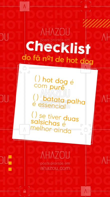 posts, legendas e frases de hot dog  para whatsapp, instagram e facebook: E aí, você é um verdadeiro fã de hot dog? 😝🌭
#ahazoutaste #cachorroquente  #hotdog  #food  #hotdoggourmet  #hotdoglovers 
