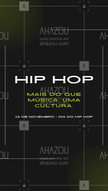 posts, legendas e frases de música & instrumentos para whatsapp, instagram e facebook: Vamos celebrar o dia do hip hop com muita música e cultura! 🤩
#hiphop #diadohiphop #AhazouEdu #música  #instrumentos  #aulademusica  #aprendamúsica 