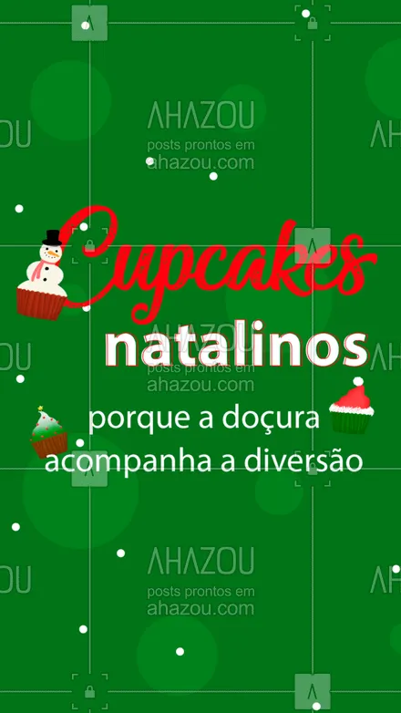 posts, legendas e frases de doces, salgados & festas para whatsapp, instagram e facebook: Encomende seus doces e deixe seu Natal recheado de diversão! ?? #natal #doces #ahazoutaste #docinhos #confeitaria