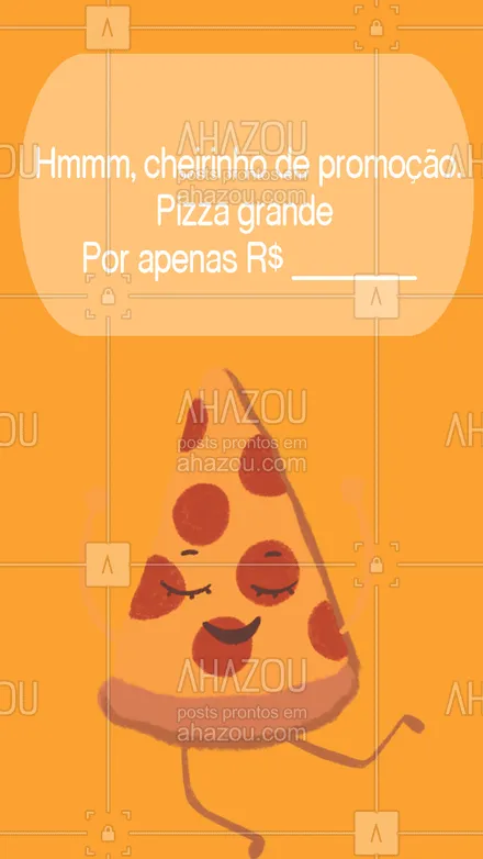 posts, legendas e frases de pizzaria para whatsapp, instagram e facebook: Transforme o seu dia com uma deliciosa pizza, aproveite já a nossa promoção.#pizza #ahazoutaste #pizzalover #promoção #pizzaria 