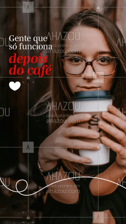 posts, legendas e frases de cafés para whatsapp, instagram e facebook:  Quem mais também é assim? ?☕
#café #frasesdecafé #ahazoutaste  #coffee #barista #coffeelife