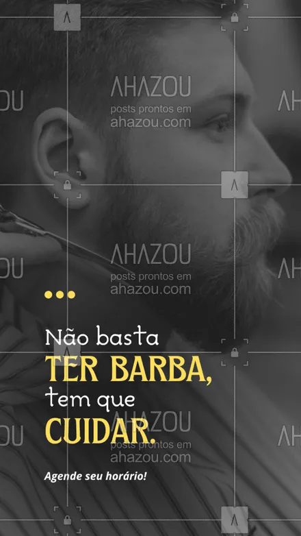 posts, legendas e frases de barbearia para whatsapp, instagram e facebook: Uma barba de respeito não é só uma barba grande, é uma barba bem cuidada. Agende seu horário e venha dar um trato na sua! 😉
#AhazouBeauty #barba  #barbearia  #barbeiromoderno  #barbeiro  #barber  #barbeirosbrasil  #barberLife  #barberShop  #barbershop  #brasilbarbers  #cuidadoscomabarba 