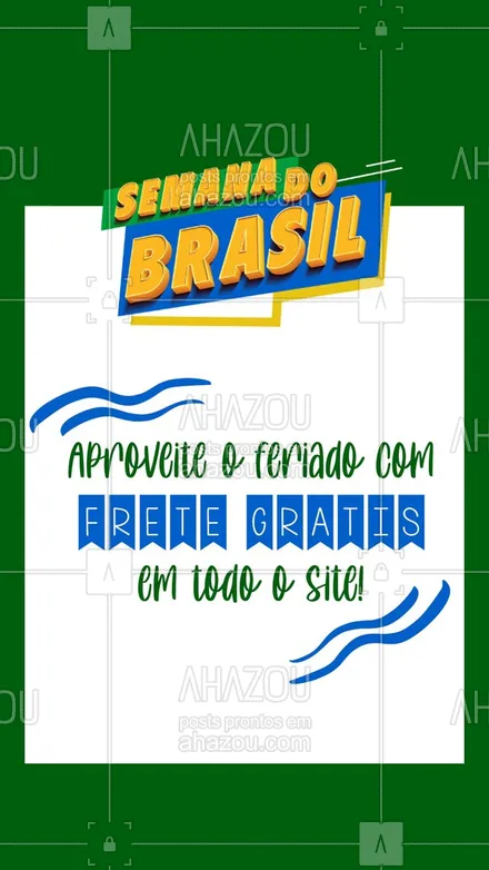 posts, legendas e frases de posts para todos para whatsapp, instagram e facebook: Corre para aproveitar! O site também está cheio de ofertas e novidades.  #ahazou #ahazou #semanadobrasil  #setedesetembro #independencia  #brasil  #br #oferta  #promocao  #desconto